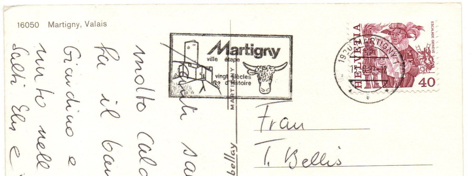 Ansichtskarten: MARTIGNY – Gebraucht aus Jona von philajona 1