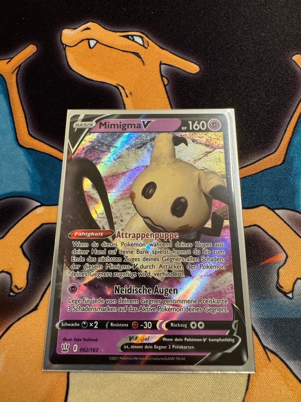 Pokémon Sammelbilder & Trading cards: Mimigma V (BST 62) - Kampfstile – Neu (gemäss Beschreibung) aus Bülach von Pfrenzel