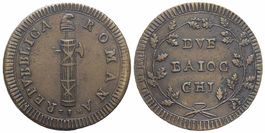 Italien, Rom, 2 Baiocchi (1799)