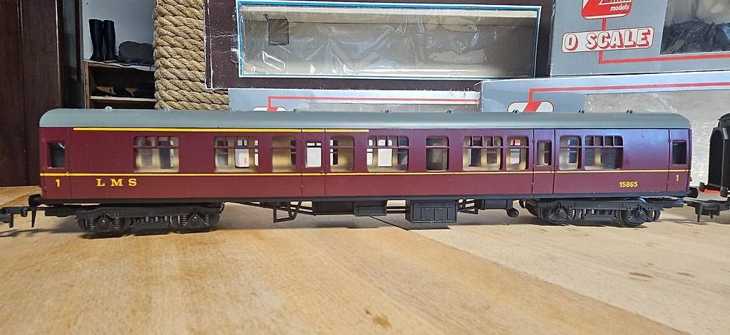Modelleisenbahnen: Lima Spur 0 kompletter  LMS ZUG – Gebraucht aus Oberbalm von Drake60 2