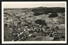 Ursenbach, Gesamtansicht, Fliegeraufnahm