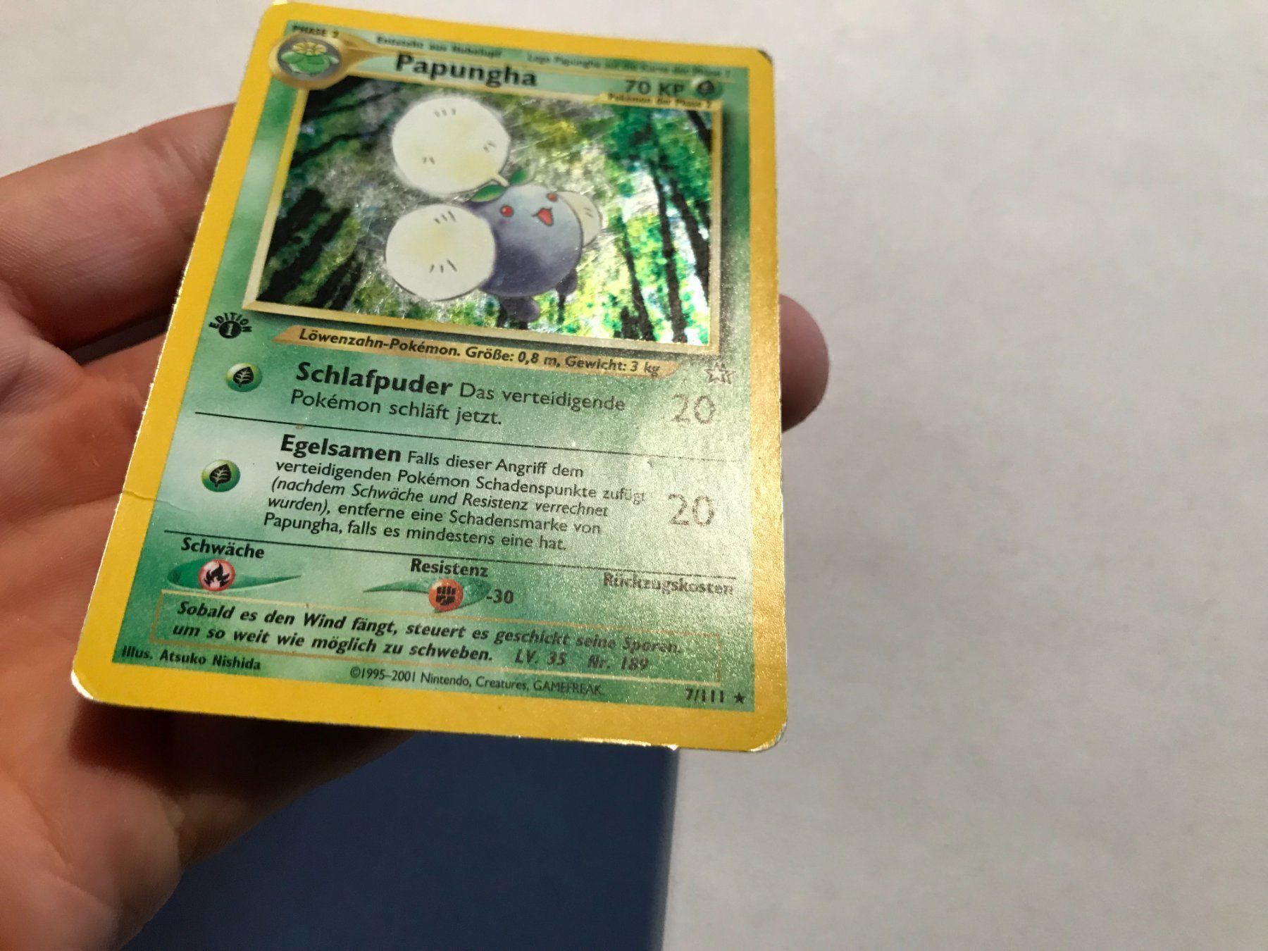 Pokémon Carte collezionabili: Papungha holo Neo Genesis 1. Edition – Usato da Hagendorn venduto da Pokecollectorch 1