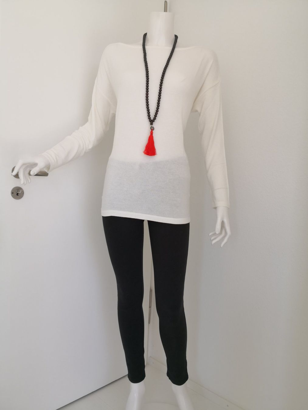 Maglioni & Felpe: 🤩STRICK-PULLOVER WEISS WEICH – Usato da Olten venduto da Naja-Twins-Twins 9