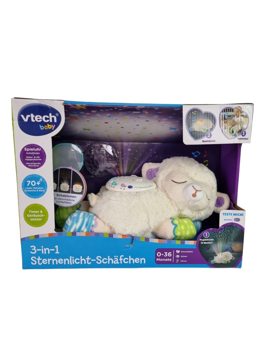 Vtech Giocattoli: VTECH BABY 3-in-1 Sternenlicht Schäfchen – Nuovo (secondo la descrizione) da Wangen b. Olten venduto da Restwert_Wangen