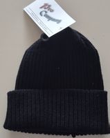 Warme, schwarze Pro Company Strickmuetze - Neu mit Etikett