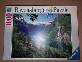 Ravensburger Puzzle 1000 Teile, Norwegischer Fjord