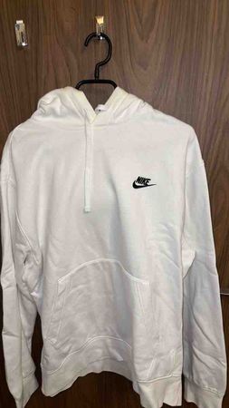 Nike Kapuzenpullover Unisex weiss Grösse S neuwertig