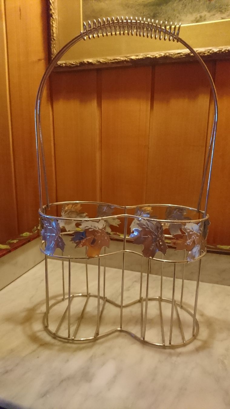 Sonstiges für Haushalt & Wohnen: Porte bouteille métallique – Neu (gemäss Beschreibung) aus Châtelaine von Gio54321