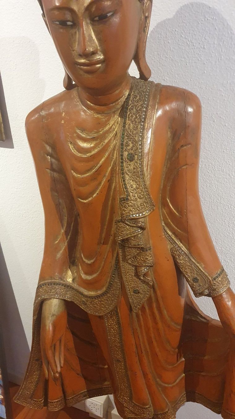 Sculture & Statue: Grosser Mandalay Buddha – Usato da Fidaz venduto da KunstsammlerGR60 2