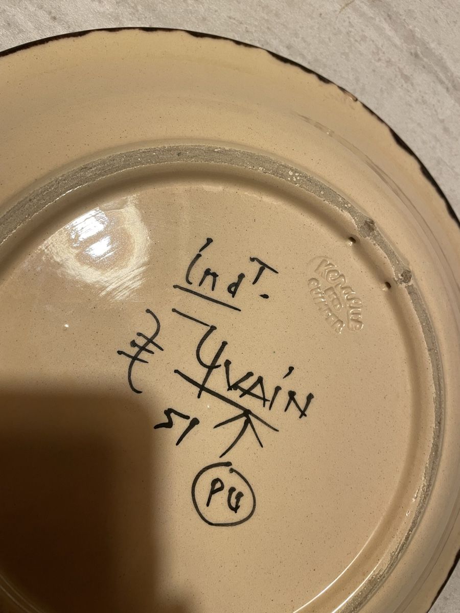 Assiettes: Schöner Steingut Teller von Yvain – D'occasion à Flawil par Naphtali 4