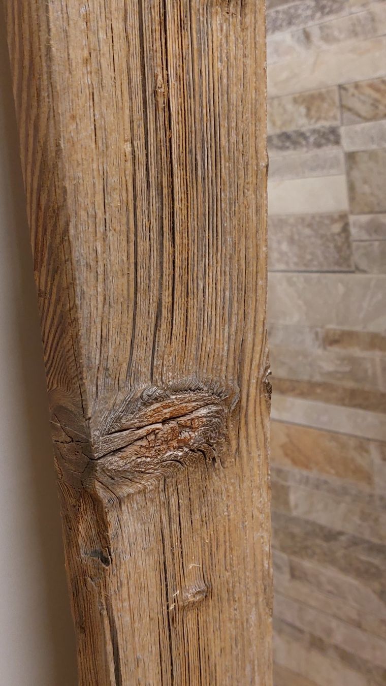 Specchi: Spiegel mit einem Rahmen aus einem Altholzbrett – Nuovo e nell'imballaggio originale da Egnach venduto da Oldwoodstyle 4