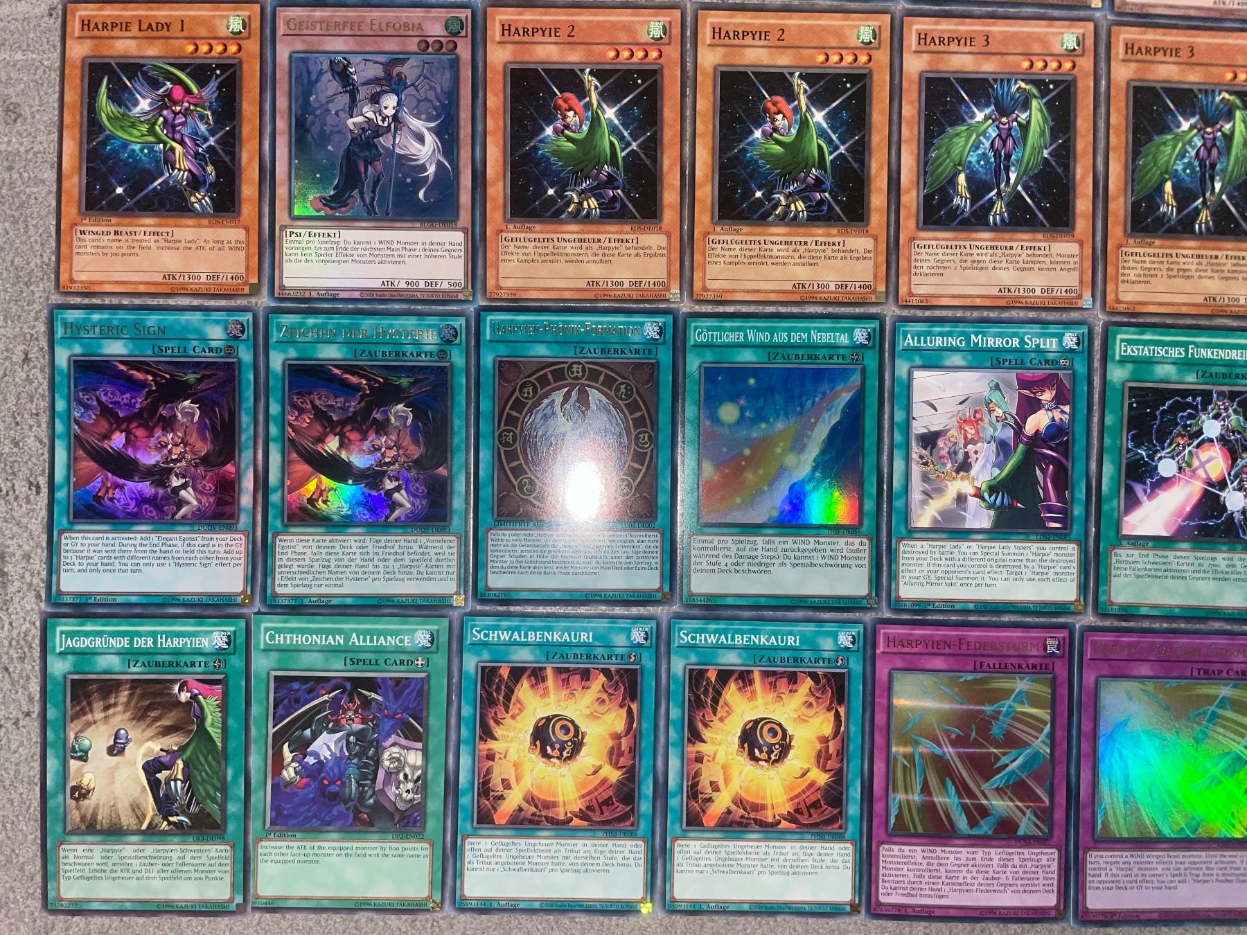 Yugioh Carte collezionabili: YuGiOh Harpyie Deck – Nuovo (secondo la descrizione) da Altstätten SG venduto da ChangeMaker 4