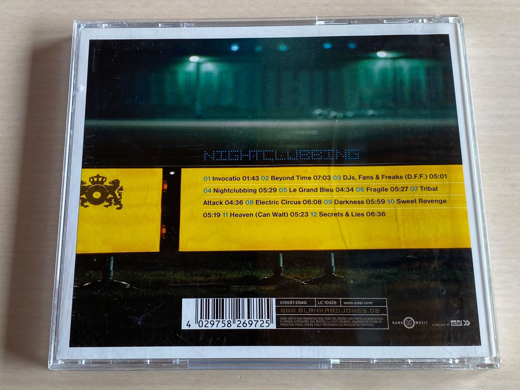 CD: blank & jones - Nightclubbing – Usato da Oberried Brienz venduto da Chyara 1