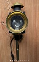 2 Messing  Kutschenlaternen Gold Schwarz