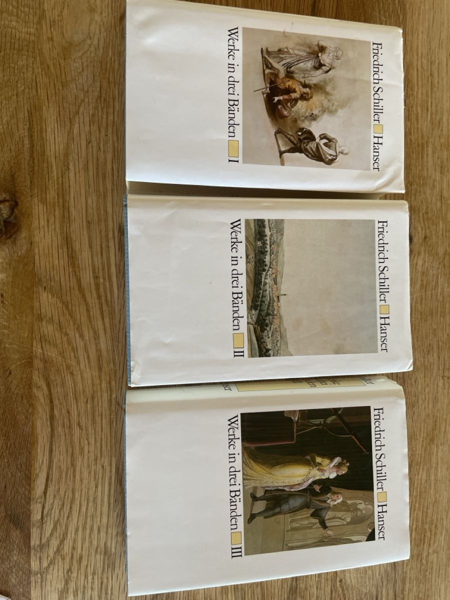 Libri: Schiller, Werke in drei Bänden – Usato da Freidorf TG venduto da ibipatria 1