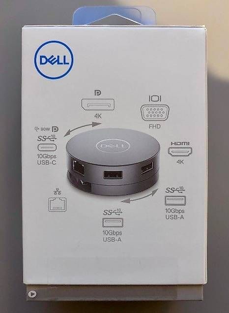 Dell DA310 (7-in-1 USB-C Multiport Adapter) (Neu und originalverpackt ...