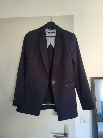 comma Damen Blazer Gr. 34 – Dunkelblau / Navy – Business ele