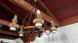 wunderschöner antiker Deckenleuchter