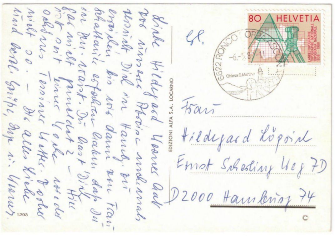 Cartoline postali: Locarno - 4 Bild AK – Usato da Binningen venduto da Mountainrider 1