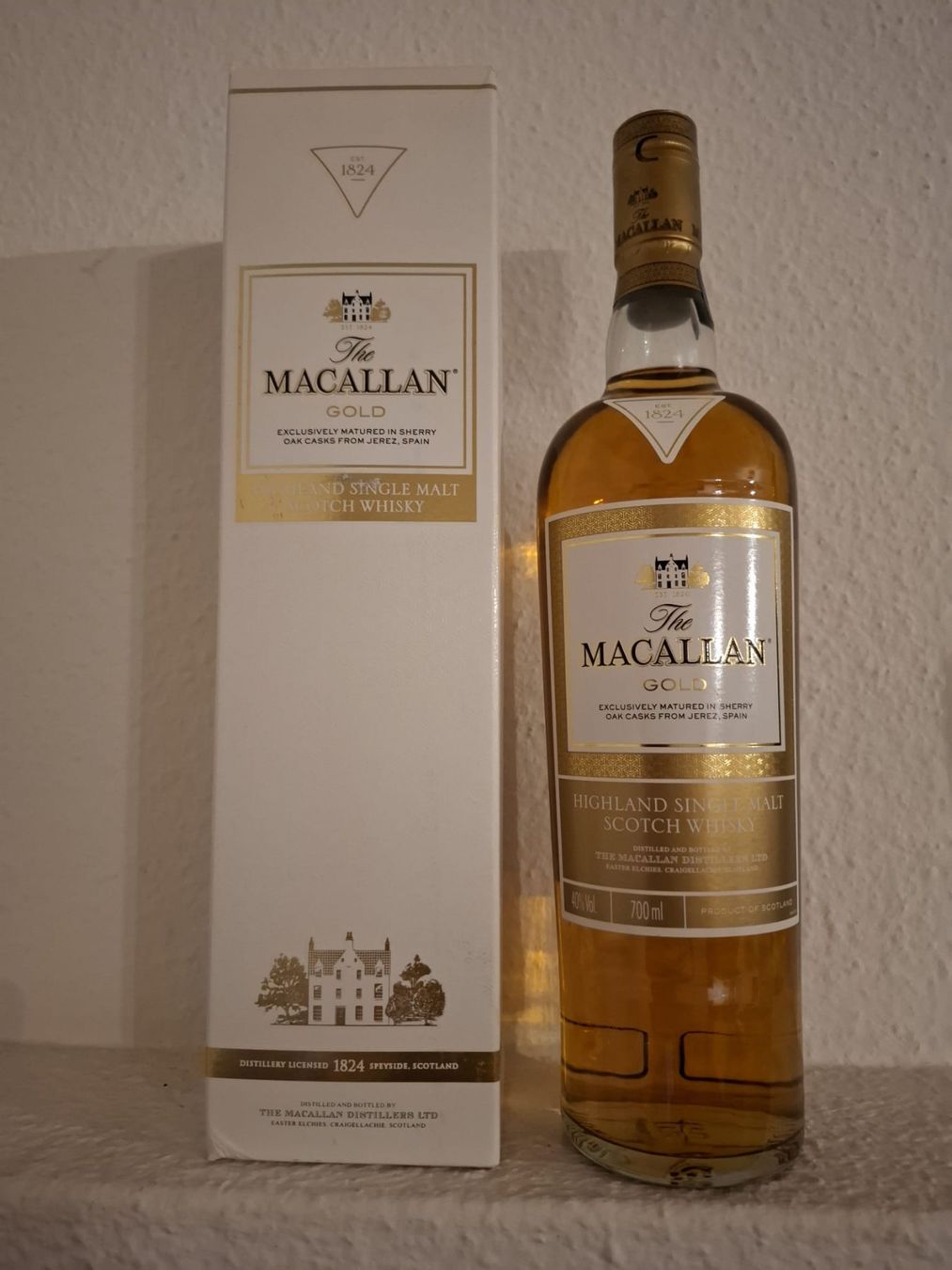 Macallan Bevande alcoliche: Macallan Gold – Nuovo e nell'imballaggio originale da Langnau am Albis venduto da jer_pm72