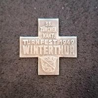 Turnkreuz 33. Zürcher Kant. Turnfest Winterthur 1949.