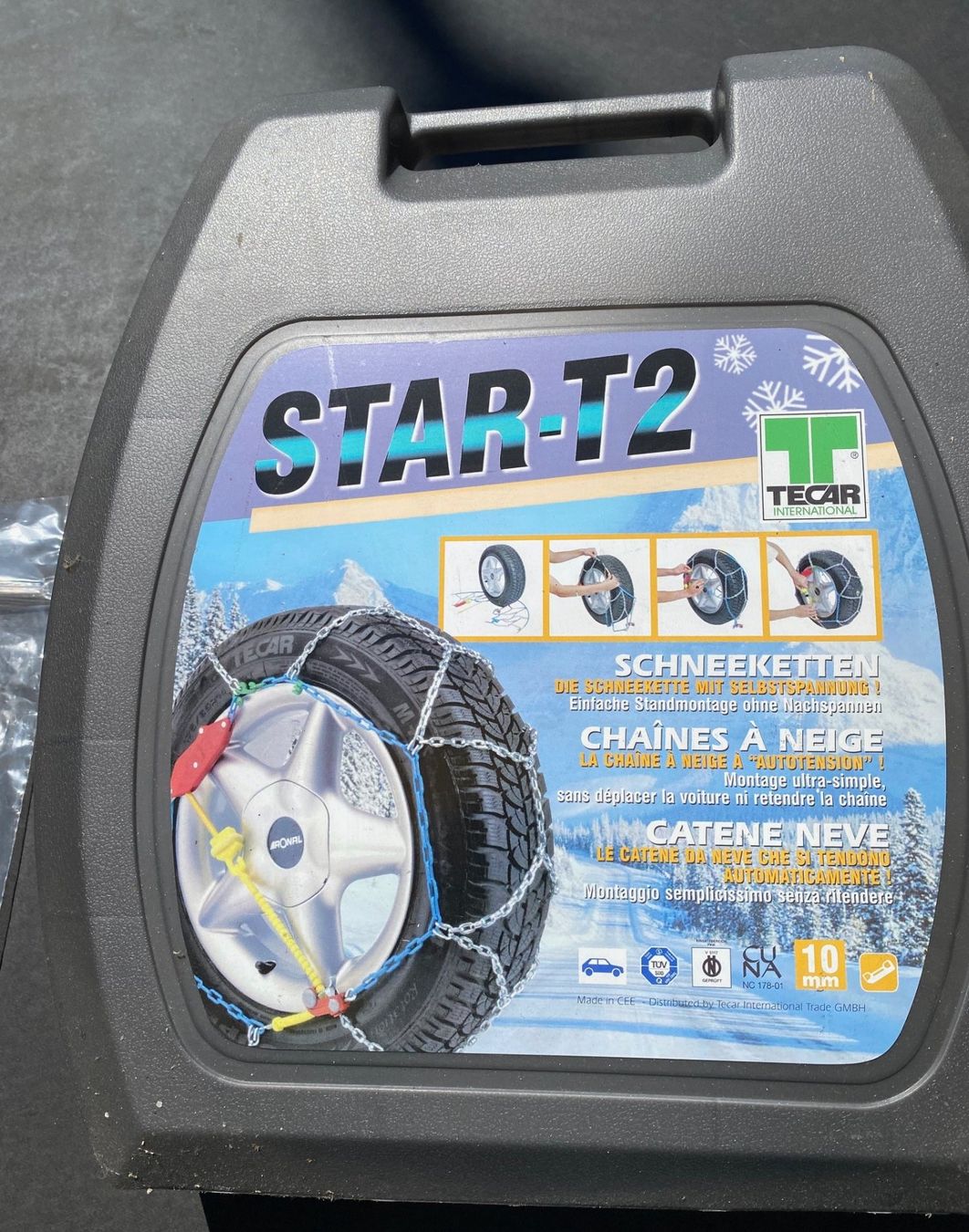 Tecar Catene da neve: Schneeketten 095 TECAR STAR-T2 – Nuovo e nell'imballaggio originale da Uster venduto da ---ms--- 3