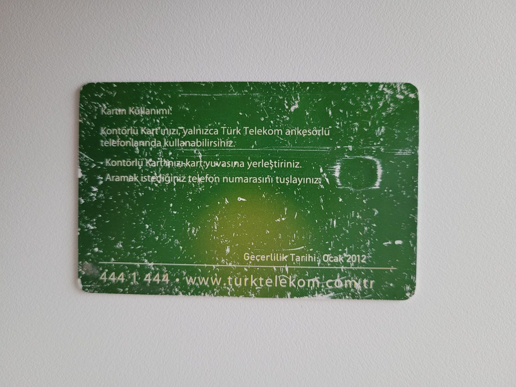 Telefon- & Taxkarten: Telefonkarte Türkei – Gebraucht aus Inwil von Flower2325 1