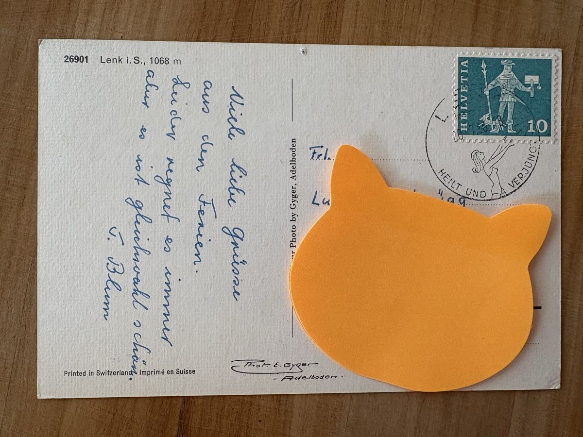 Cartoline postali: AK von Lenk – Usato da Rümlang venduto da Kartenpost1 1
