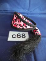 1 Stück C-String, pink/schwarz, Nr. c68