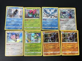 Lot de 8 cartes Pokémon Holographique (2022) 