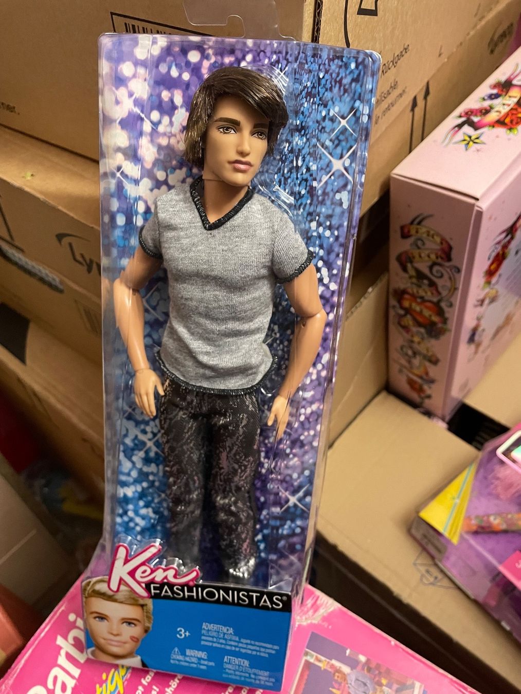 Bambole: BARBIE SÜSSER KEN RYAN MIT ECHTEM HAAR – Nuovo e nell'imballaggio originale da Zürich venduto da Sundaygirl 1