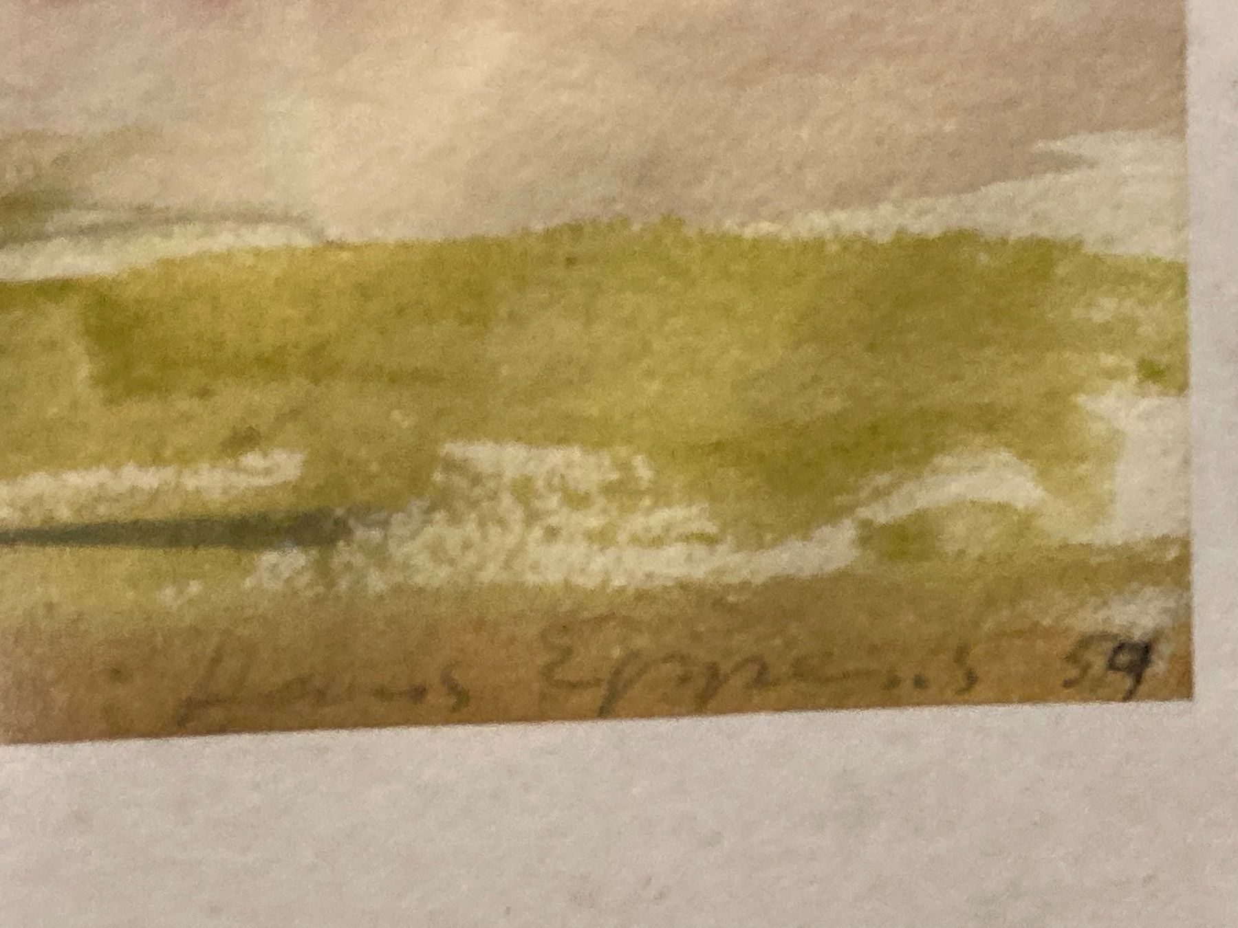 Gemälde: EPPENS Hans Aquarell signiert – Gebraucht aus Bern von Jwpm66 2