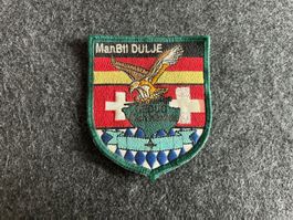 Badge, KFOR, ManBtl DULJE, DE-CH