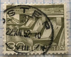 Nr.303 mit  Vollstempel Uster