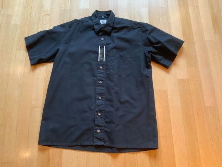 Trachten Hemd Herren schwarz Gr. 43