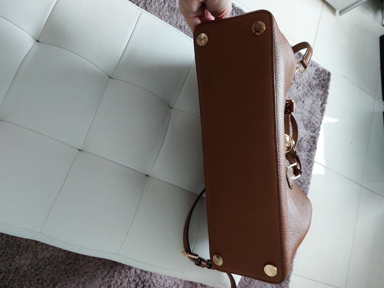 Michael Kors Taschen für Damen: Sac Michael Kors Camel, en cuir véritable, – Neu (gemäss Beschreibung) aus Formangueires von Fabienne1974 4