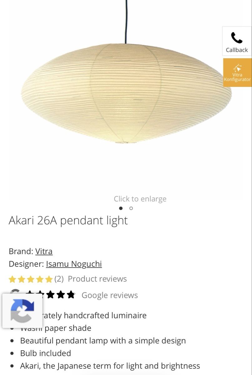 Kronleuchter & Deckenlampen: Akari 26A – Neu (gemäss Beschreibung) aus Zürich von lou_n5jn 1