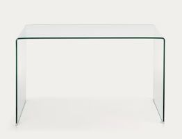 Bureau ou table en verre trempé design moderne très bon état