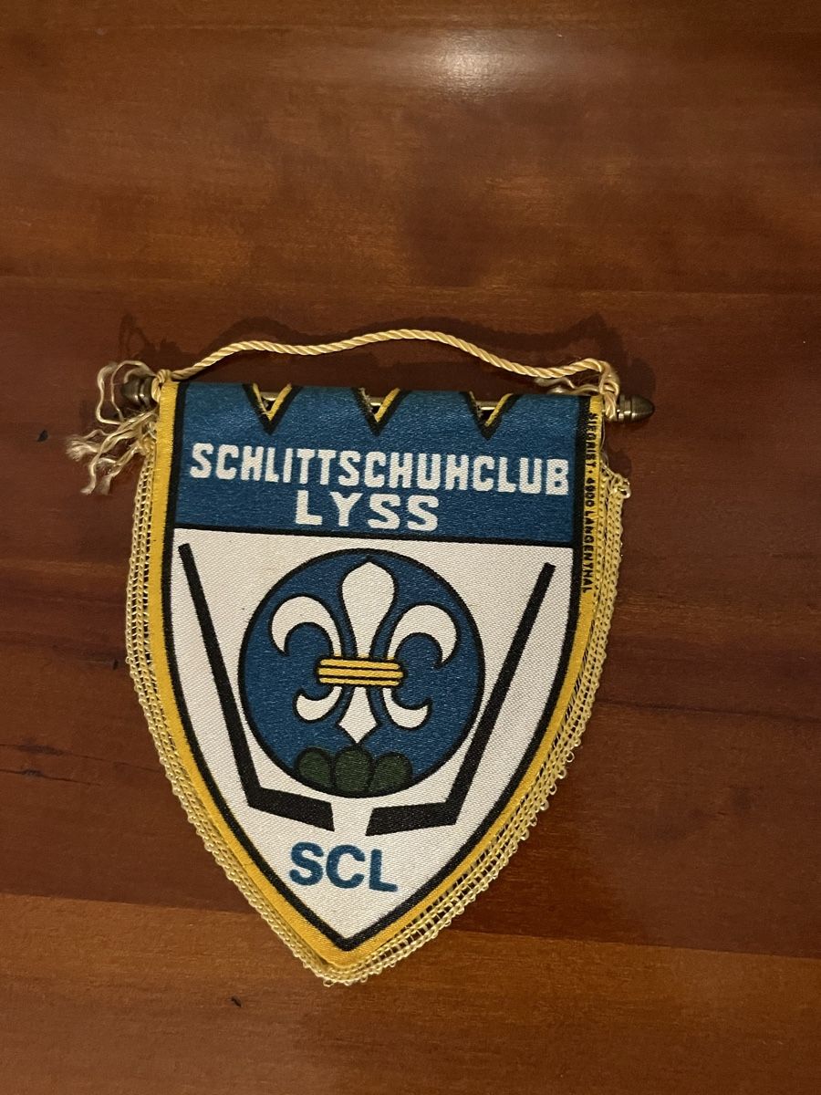Toppe: Fanion Schlittschuhclub Lyss – Usato da etagnières venduto da isoz01 1