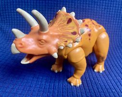 Playmobil Triceratops Orange Dino  Perfekt für Sammler! 