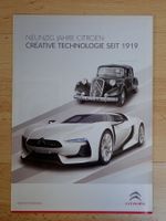 Neunzig Jahre Citroen - Traction 2CV DS - Broschüre 2009