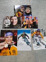 Handsignierte Maria Riesch Photos + Autogrammkarte