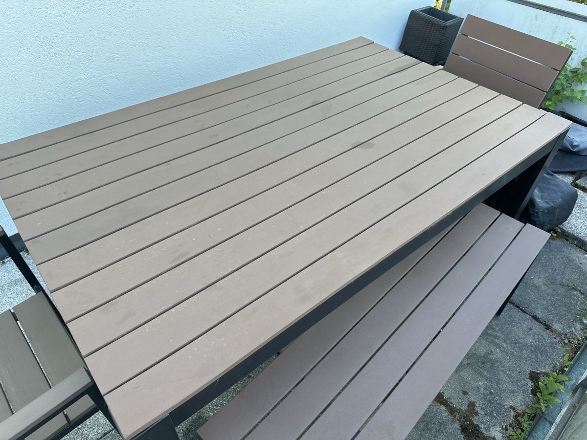 Tischset: Gartenmöbel – Gebraucht aus Zuerich von Elduende 1
