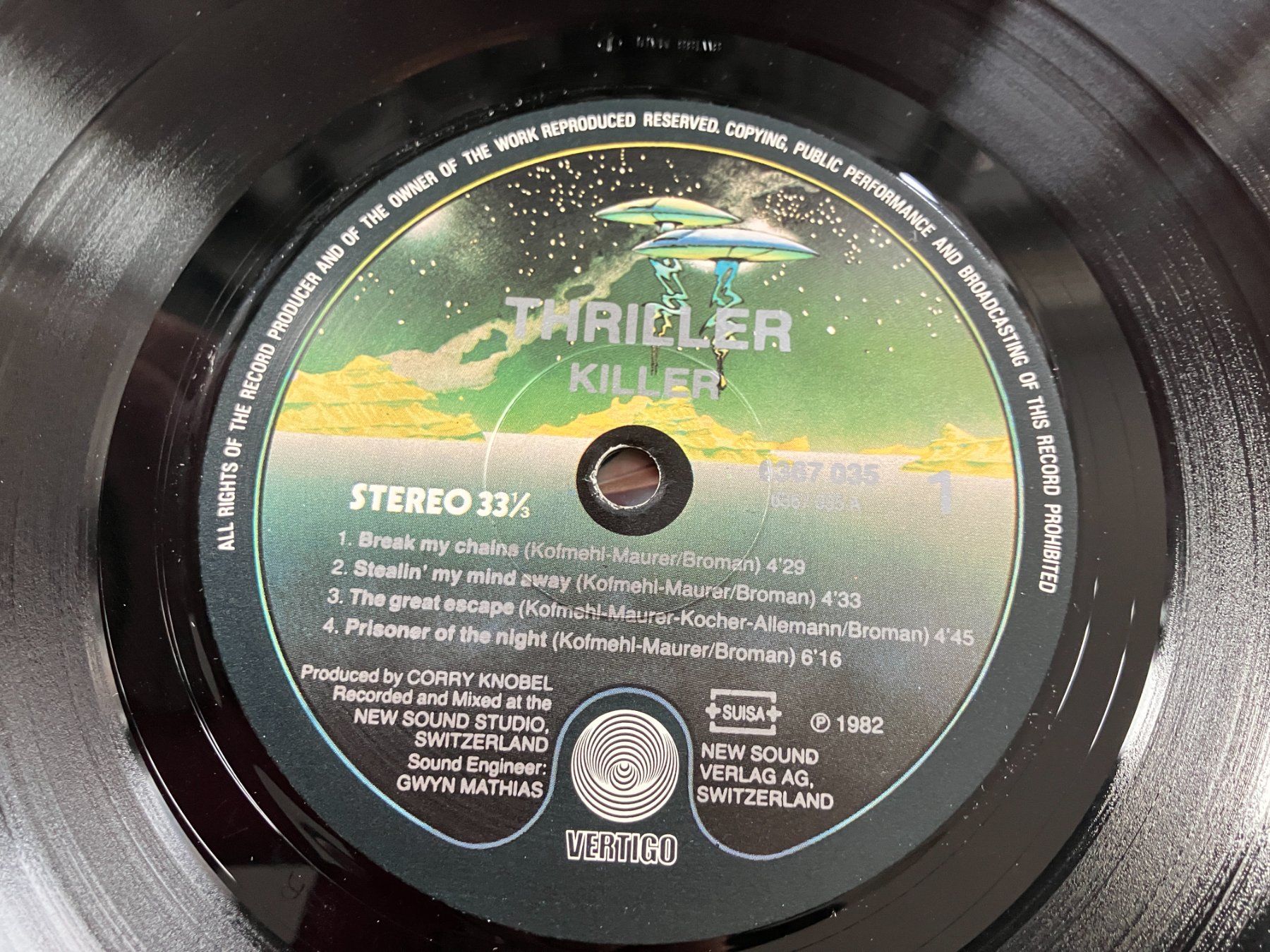 Vinyles: Killer – D'occasion à Aarwangen par Jukebox3 6