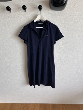 Lacoste Polokleid dunkelblau – Gr. 44