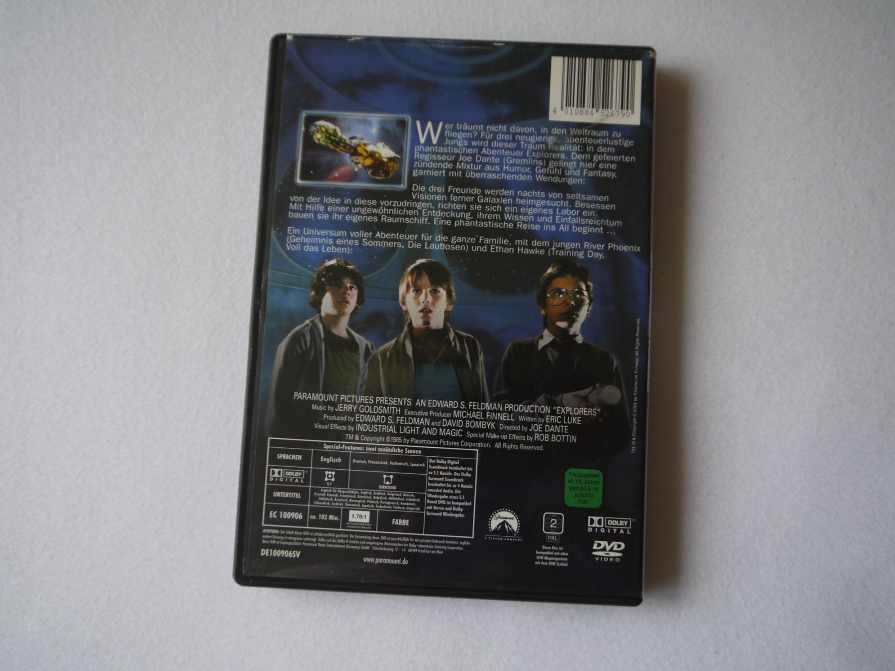 Alle DVDs: EXPLORERS-Ein fantastisches Abenteuer(1985)-selten – Gebraucht aus Hagendorn von Blaf 1