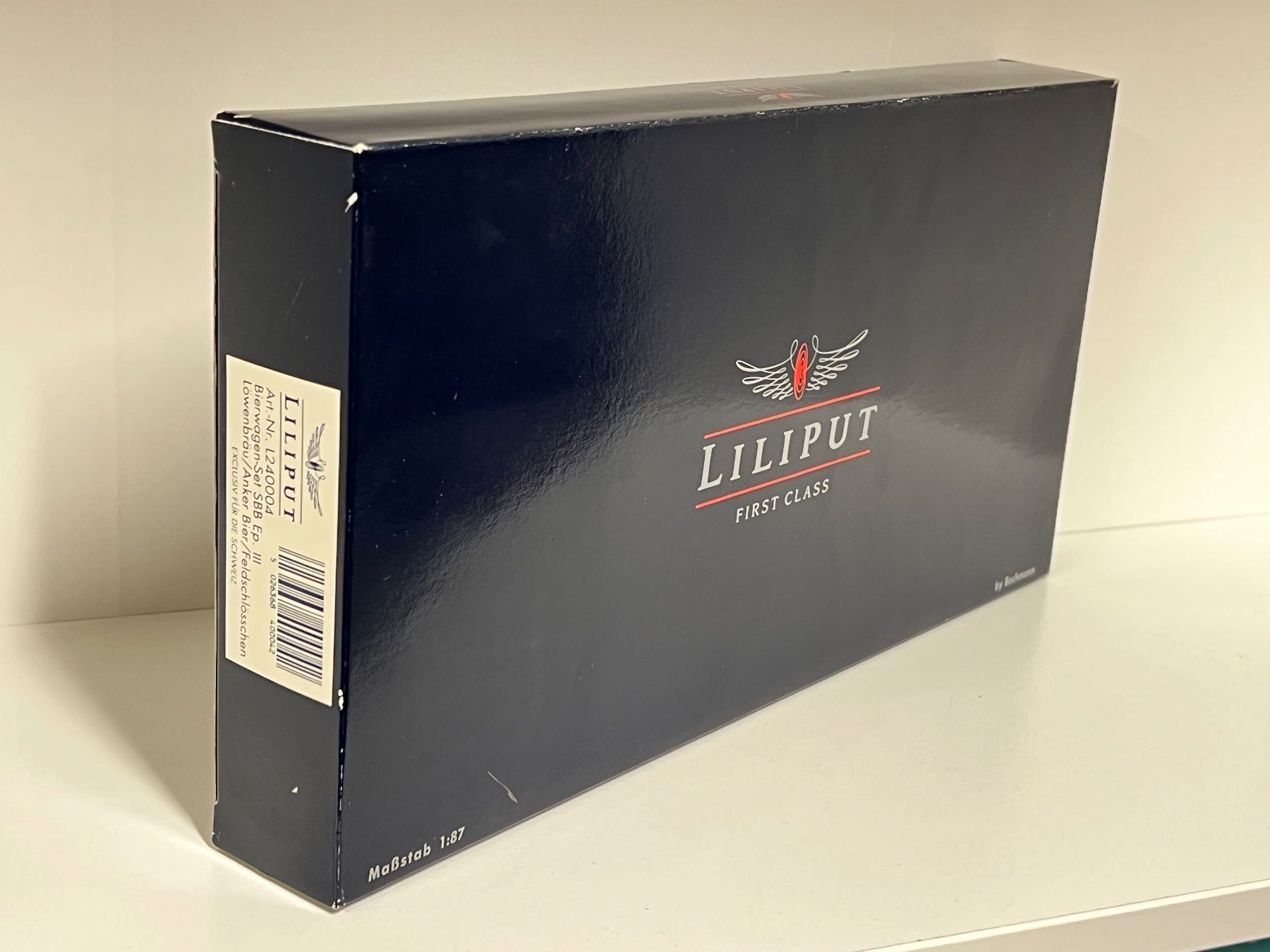 Liliput Modellini di ferrovie: LILIPUT H0 Bierwagen-Set "Schweizer Brauereien" – Nuovo e nell'imballaggio originale da Neuenhof venduto da ludovicco 4