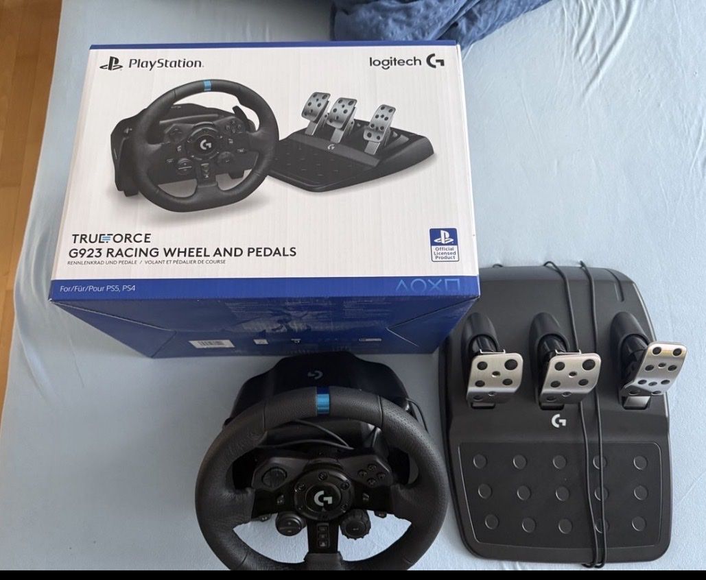 Logitech Console: Volante Logitech G923 per PS5/PS4 e PC - Usato poco! – Nuovo (secondo la descrizione) da Verscio venduto da gshoplug