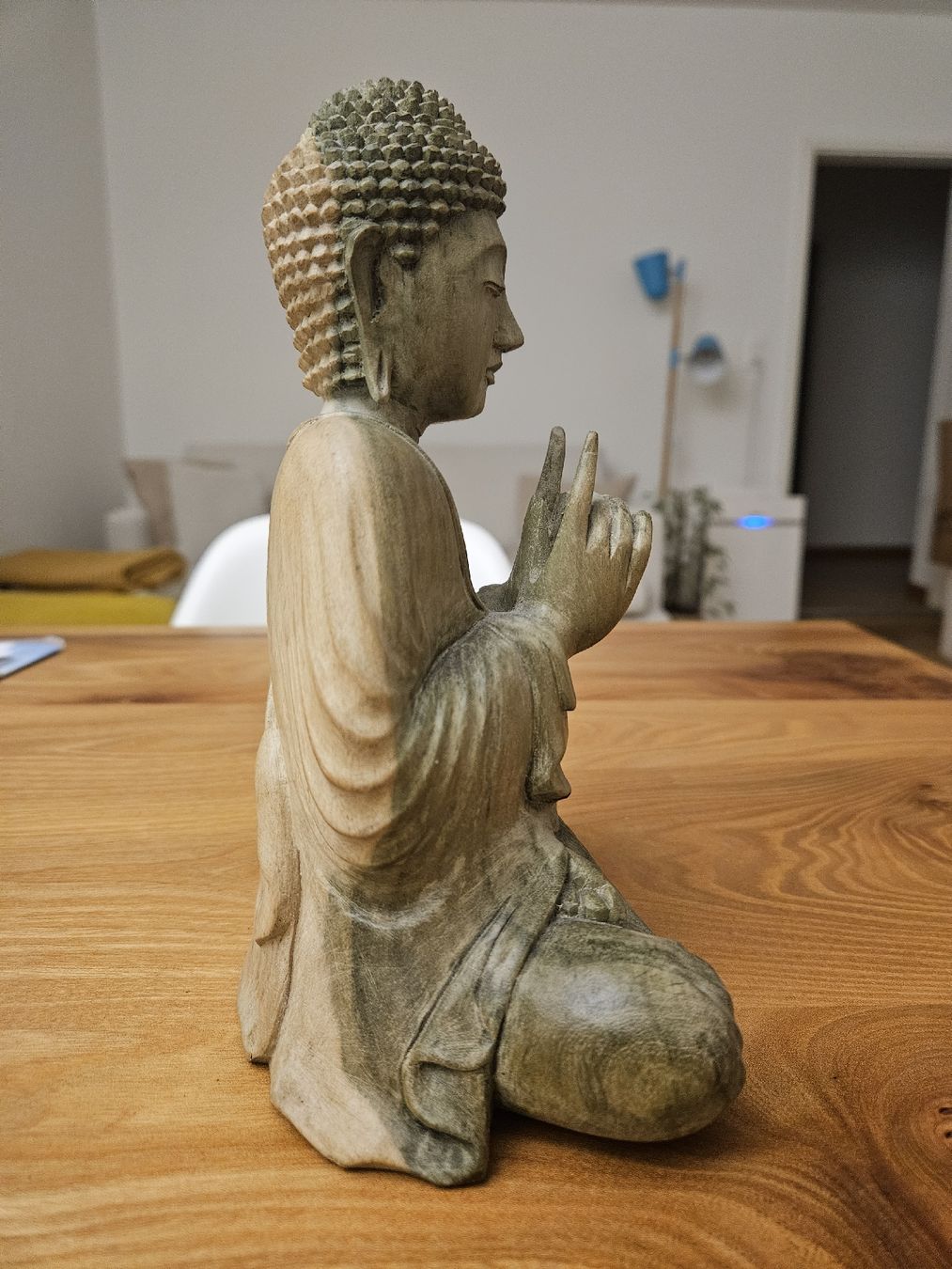 Skulpturen & Statuen: statue bois bouddha excellent état – Gebraucht aus Zürich von nikky26 3