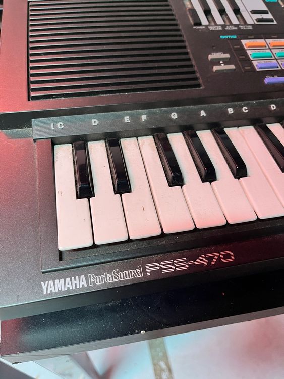 Yamaha portasound PSS 470 keyboard Kaufen auf Ricardo